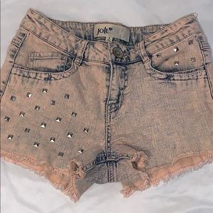 Jolt jean shorts